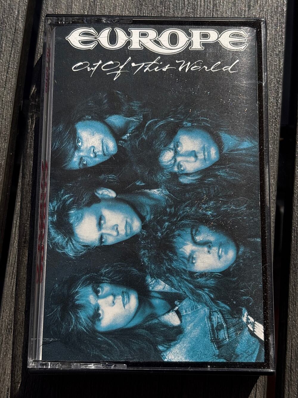 Europe - Out Of This World - Cassette 1988 CBS Epic Records ET44185 white tape